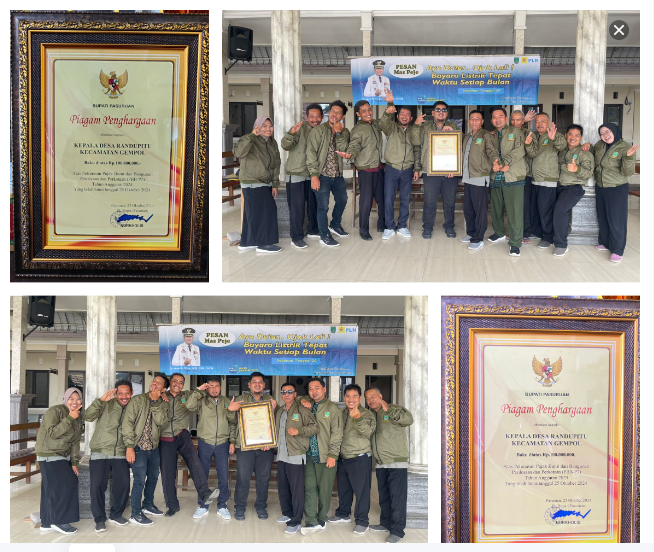 Gambar Desa Randupitu Ungguli Desa Lain di Kabupaten Pasuruan dengan Lunas Pajak Lebih Awal