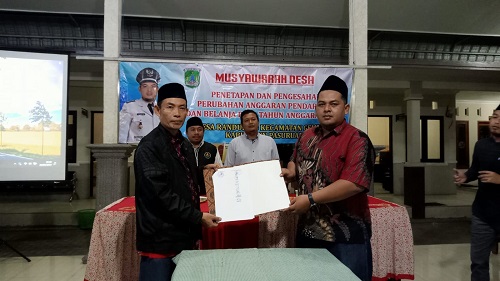 Gambar Berita Musyawarah Desa Randupitu Sahkan Perubahan Anggaran Pendapatan dan Belanja Tahun 2023