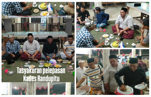 Gambar Berita Tasyakuran Menjelang Keberangkatan Kepala Desa Randupitu ke Negeri Tiongkok