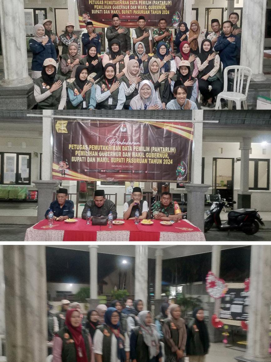 Gambar Berita PPS Desa Randupitu Gelar Pembubaran Petugas Pemutakiran Data ( Pantarlih) Pemilih Gubernur Dan Wakil Gubernur, Bupati Dan Wakil Bupati Pasuruan Tahun 2024