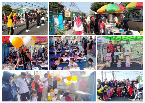 Gambar Berita Randupitu Fun Day semakin Meriah dengan Senam Sehat dan Lomba Mewarnai Batik Sekar Randu