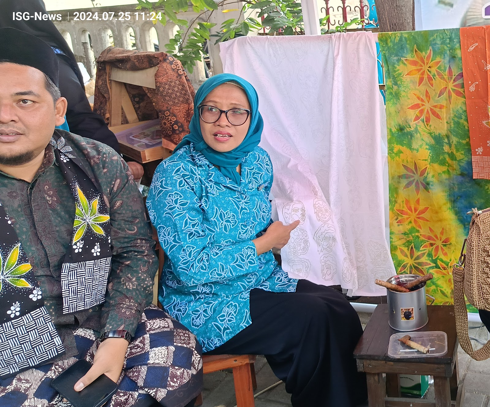 Gambar Berita Produksi Batik Sekar Randu Desa Randupitu Tembus Pasar Mancanegara