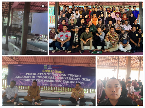 Gambar Berita Sosialisasi Penguatan Tugas dan Fungsi KIM Kabupaten Pasuruan Tahun 2024 di Hutan Cempaka