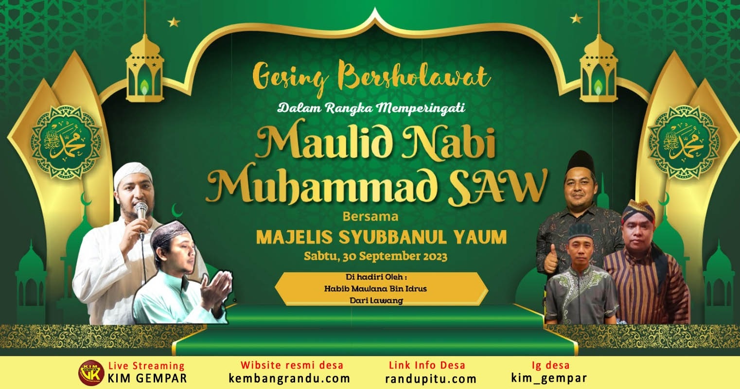 Gambar Berita Gesing Bersholawat Meriahkan Peringatan Maulid Nabi Muhammad SAW bersama Majelis Syubbanul Yaum