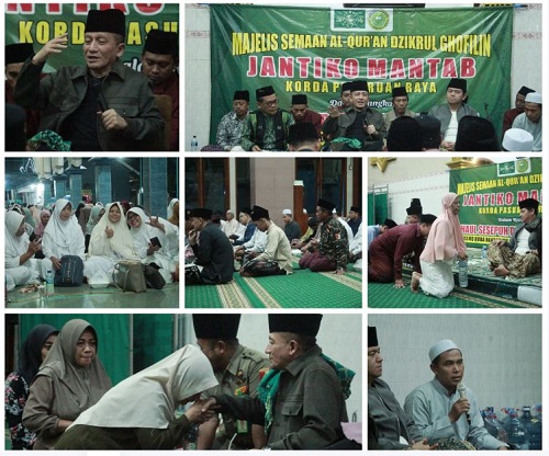 Gambar Sema'an Al-Qur'an dan Dzikrul Ghofilin "Jantiko Mantab" Berlangsung Hikmat di Masjid Quba Randupitu