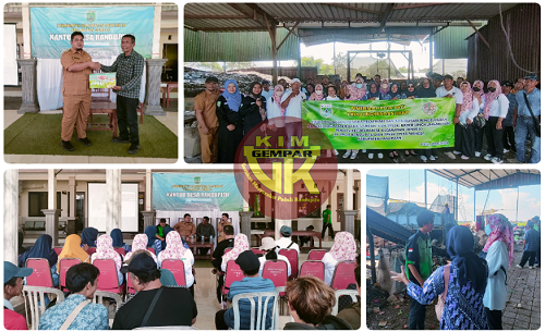 Gambar Study Tiru Pengolahan Sampah Zero Waste oleh Pemdes se-Kecamatan Junrejo Batu di TPS Pempes