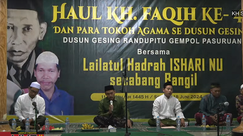 Gambar Berita Haul KH Faqih Ke-49 Dirayakan Meriah di Masjid Al Huda Gesing Randupitu Gempol