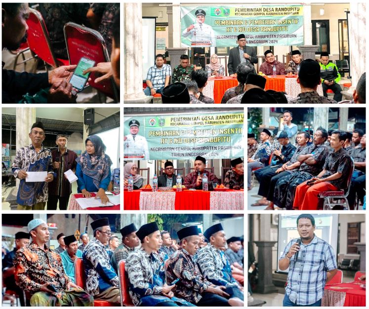 Gambar Pembagian Insentif RT/RW dan Pembinaan Desa Digital, Pemerintah Desa Randupitu Dorong Kemajuan Masyarakat