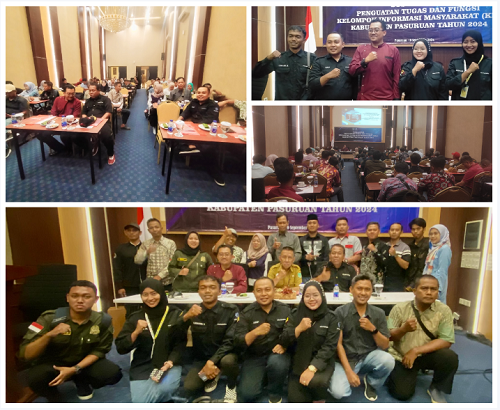 Gambar Sosialisasi Penguatan Tugas dan Fungsi Kelompok Informasi Masyarakat (KIM) Kabupaten Pasuruan Tahun 2024